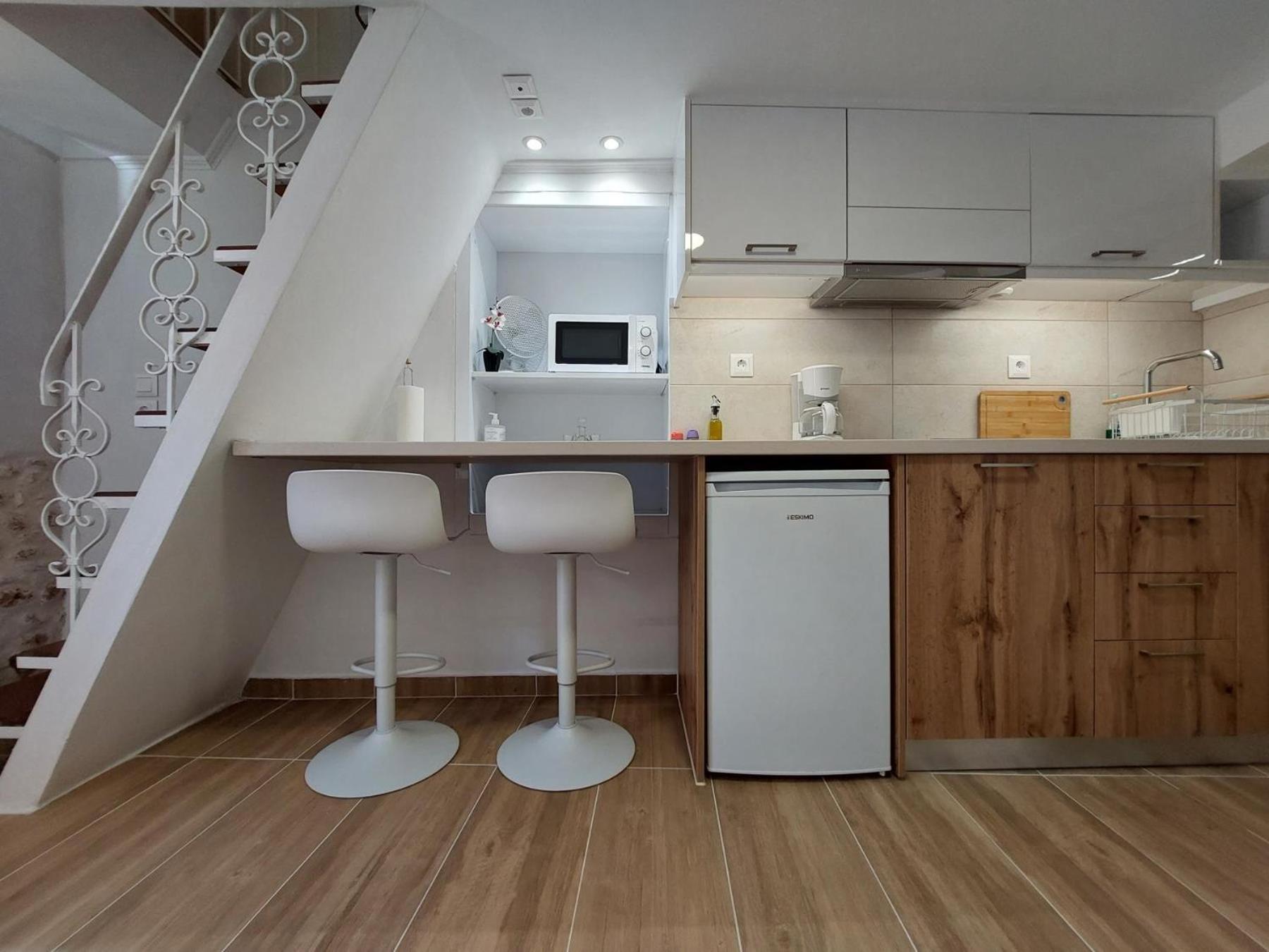 Evans House II One Bedroom Maisonette Hriszí Aktí Haniá Kültér fotó